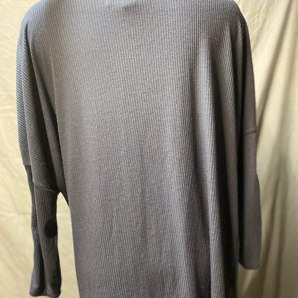 French Laundry Blue Button Shouldered Blouse - image 5